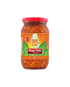 SUPER CHEF MANGO PICKLE 12X400GM