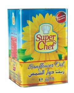 SUPER CHEF SUNFLOWER OIL  18LTR