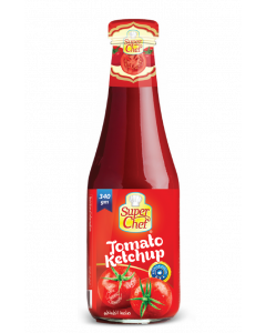 SUPER CHEF TOMATO KETCHUP 24 X 340 GM