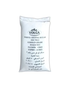 VOLGA GERMAN WHITE SUGAR 1 X 50 KG