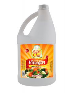 SUPER CHEF WHITE VINEGAR 4 X 1 GAL